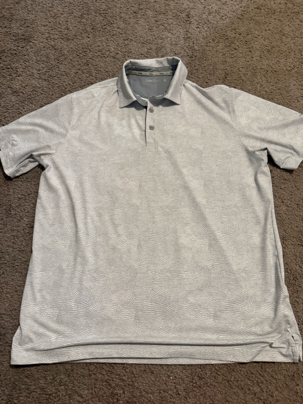 Light Gray Men's Polo Shirt